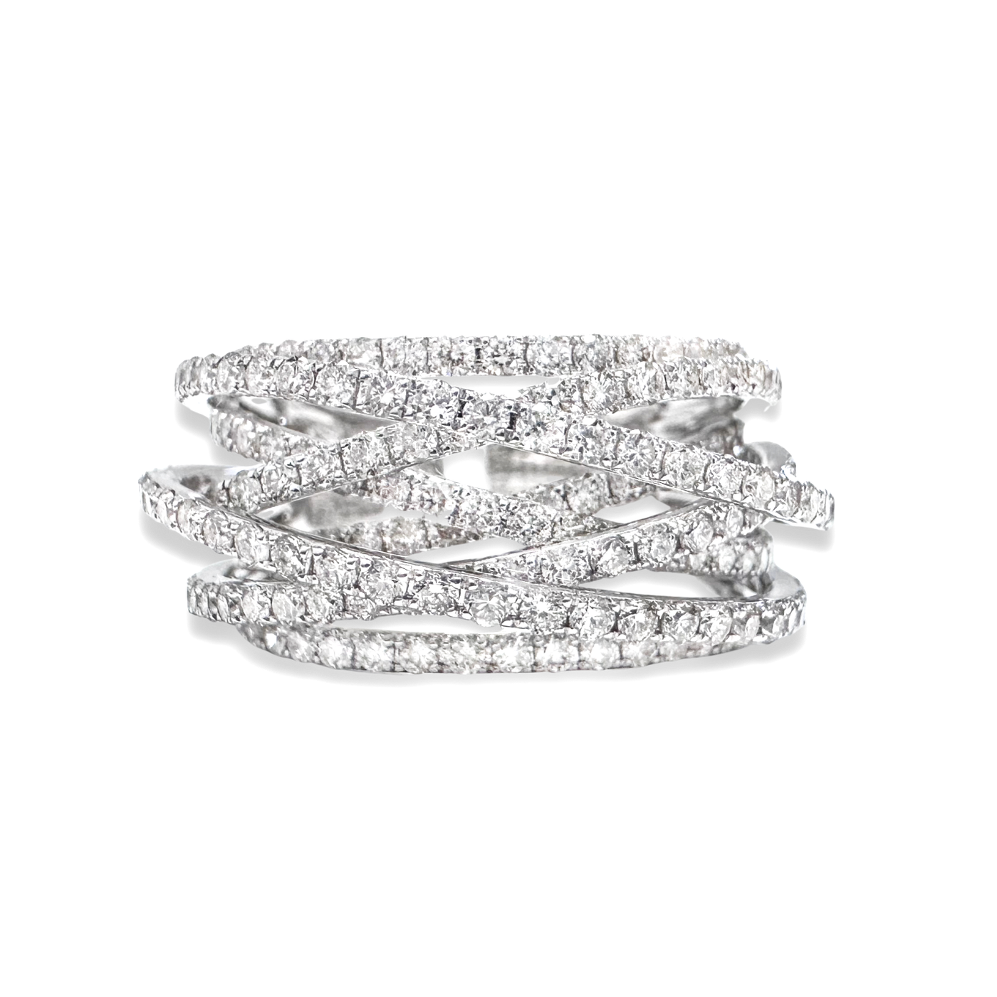 14K Yellow Gold Round Lab Grown Diamond Twist Engagement Ring – Avant Garde  Jewelers